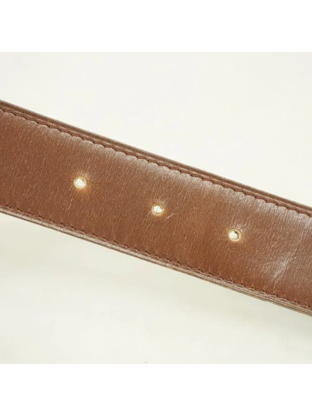 Hermes Belt Constance Togo Box Calf Black Brulee Silver